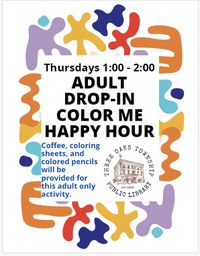 Adult Drop-In Color Me Happy Hour