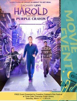Coastline Children's Film Festival presentation of "Harold and the Purple Caryon" Coastline Children's Film Festival presentation of "Harold and the Purple Caryon"