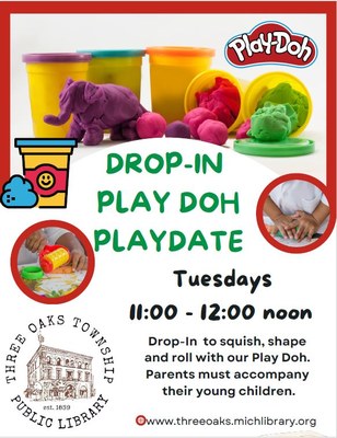 Drop-In Play Doh PlayDate