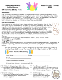 Peeps Diorama Contest