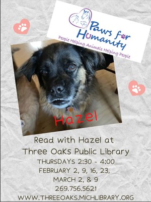 Read with Hazel @ the library