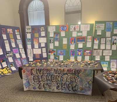 River Valley Elementary Student Art Show