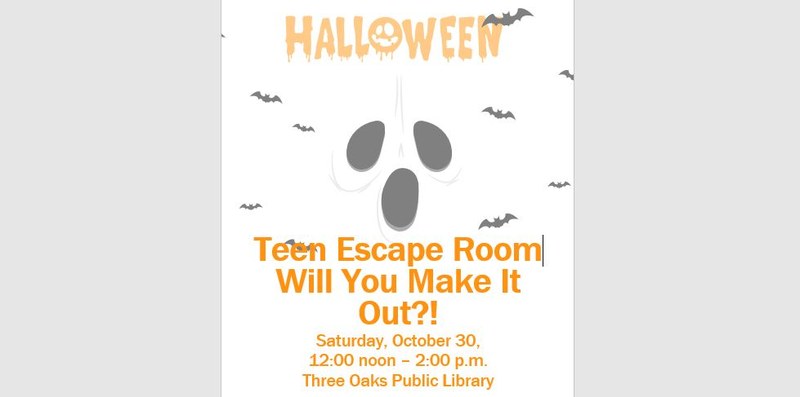 Teen Escape Room Event